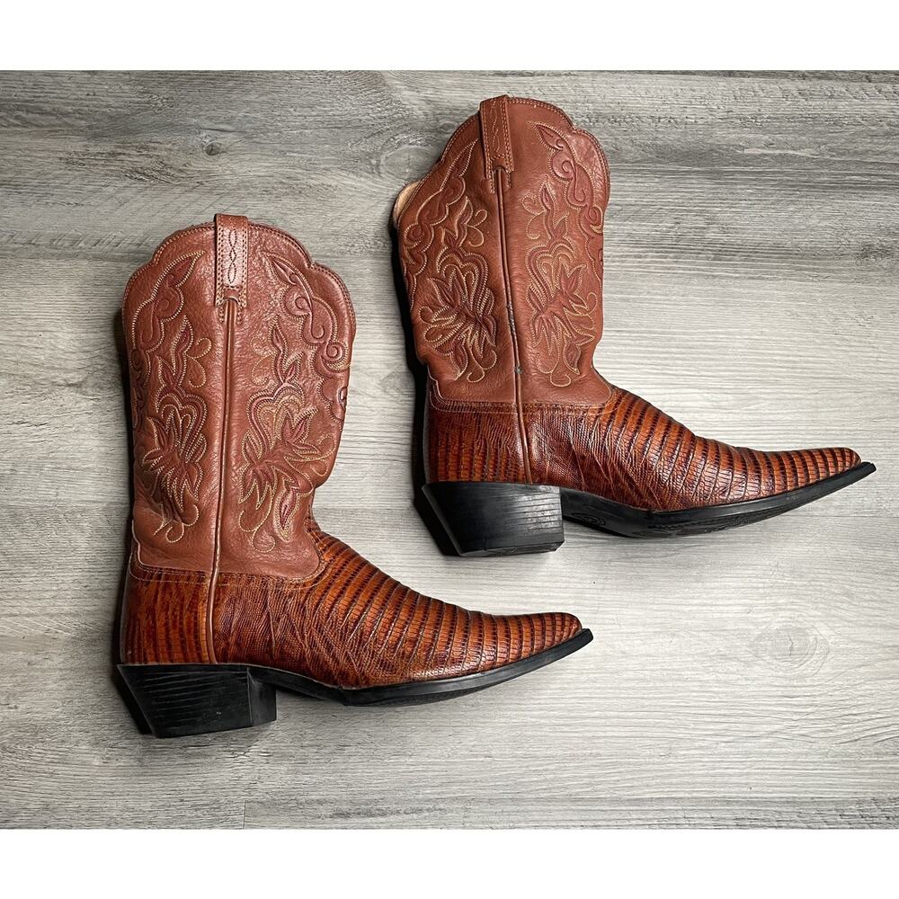 Ariat Women Leather Western Cowgirl Boots US 8B